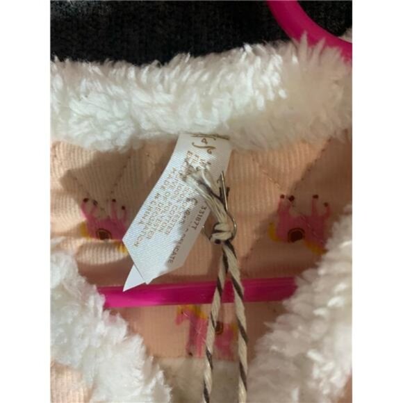 Matilda Jane Heart to Heart Equestrian Horse Sherpa Vest Size 4 NEW - Picture 2 of 3